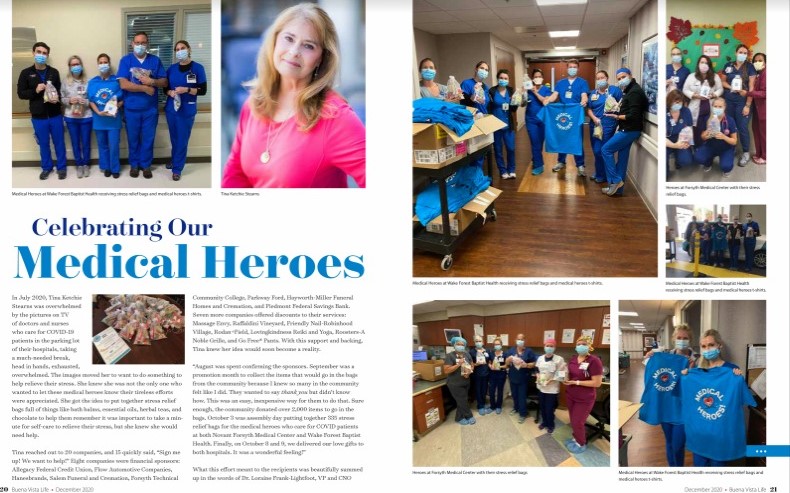 Celebrating Our Medical Heroes - BFF Mag December 2020